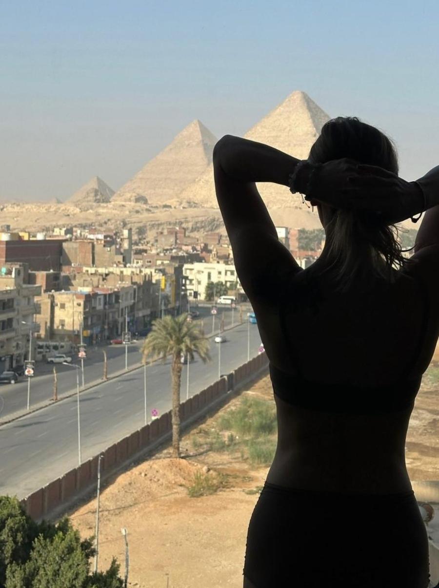 Rotana Pyramids View Hostel Nazlet el-Sisi ภายนอก รูปภาพ